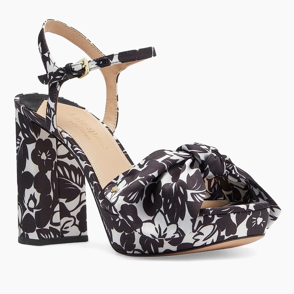 kate spade Floral Heel Sandals